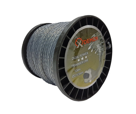 TRIMMER LINE FOR GRASS | BRAIDED / REINFORCED / TWISTED | 2.65 MM X 100 M (M830856)