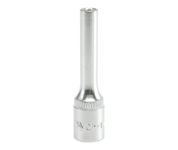 SOCKET  4MM 1/4" 6PT CV DEEP (YT-1413)