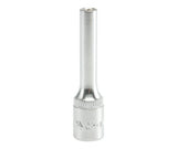 SOCKET  4MM 1/4" 6PT CV DEEP (YT-1413)