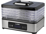 FOOD DEHYDRATOR: MUSHROOMS / BERRIES / FRUITS ETC. | 5 TRAYS | 400W (68284)
