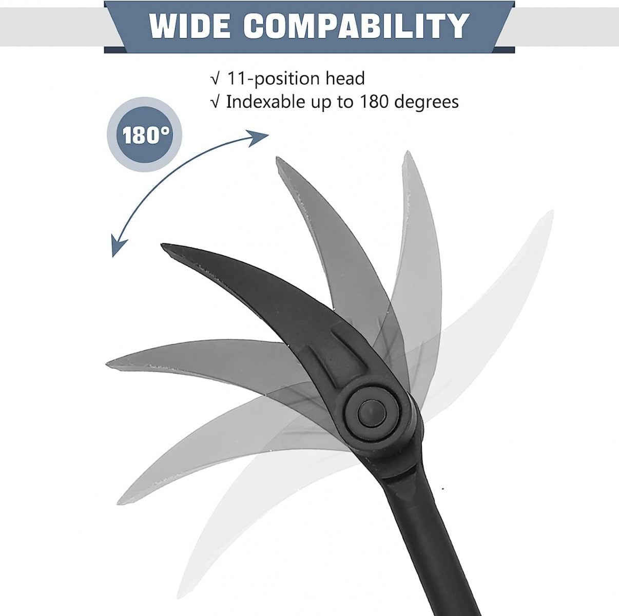 TIRE LEVER SET | TELESCOPIC WITH FLEX HANDLE | 11 DIRECTIONS | 3 PCS. (APB3S)