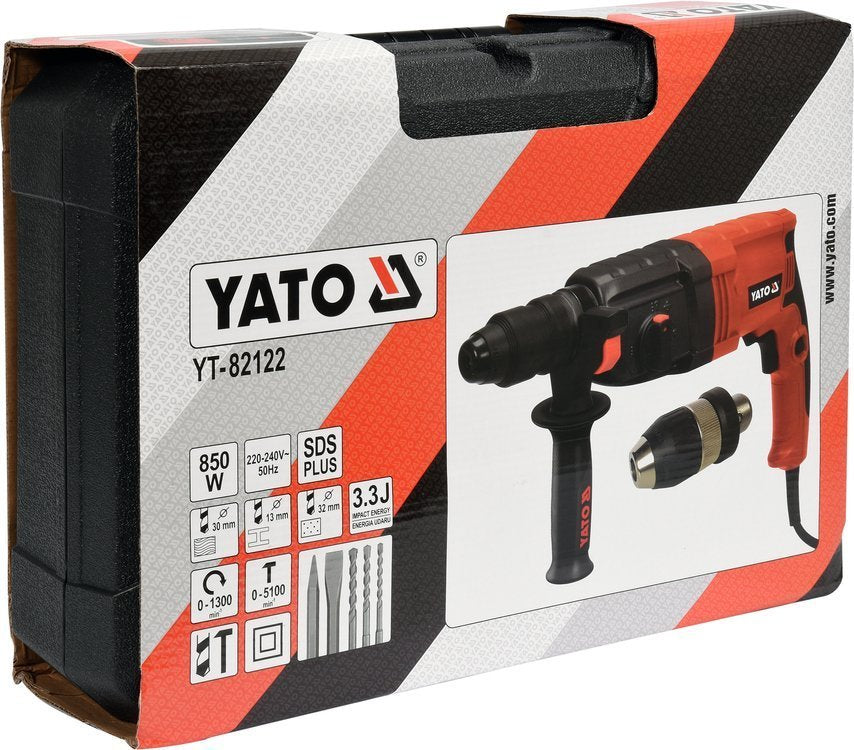 ROTARY HAMMER SDS-PLUS WITH 13MM CHUCK (YT-82122)