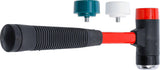 HAMMER SET WITH INTERCHANGEABLE HEADS | FIBREGLAS SHAFT | Ø 38 MM (91864)