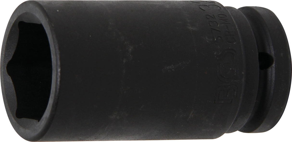 IMPACT SOCKET HEXAGON, DEEP | 20 MM (3/4") DRIVE | 32 MM (5732)
