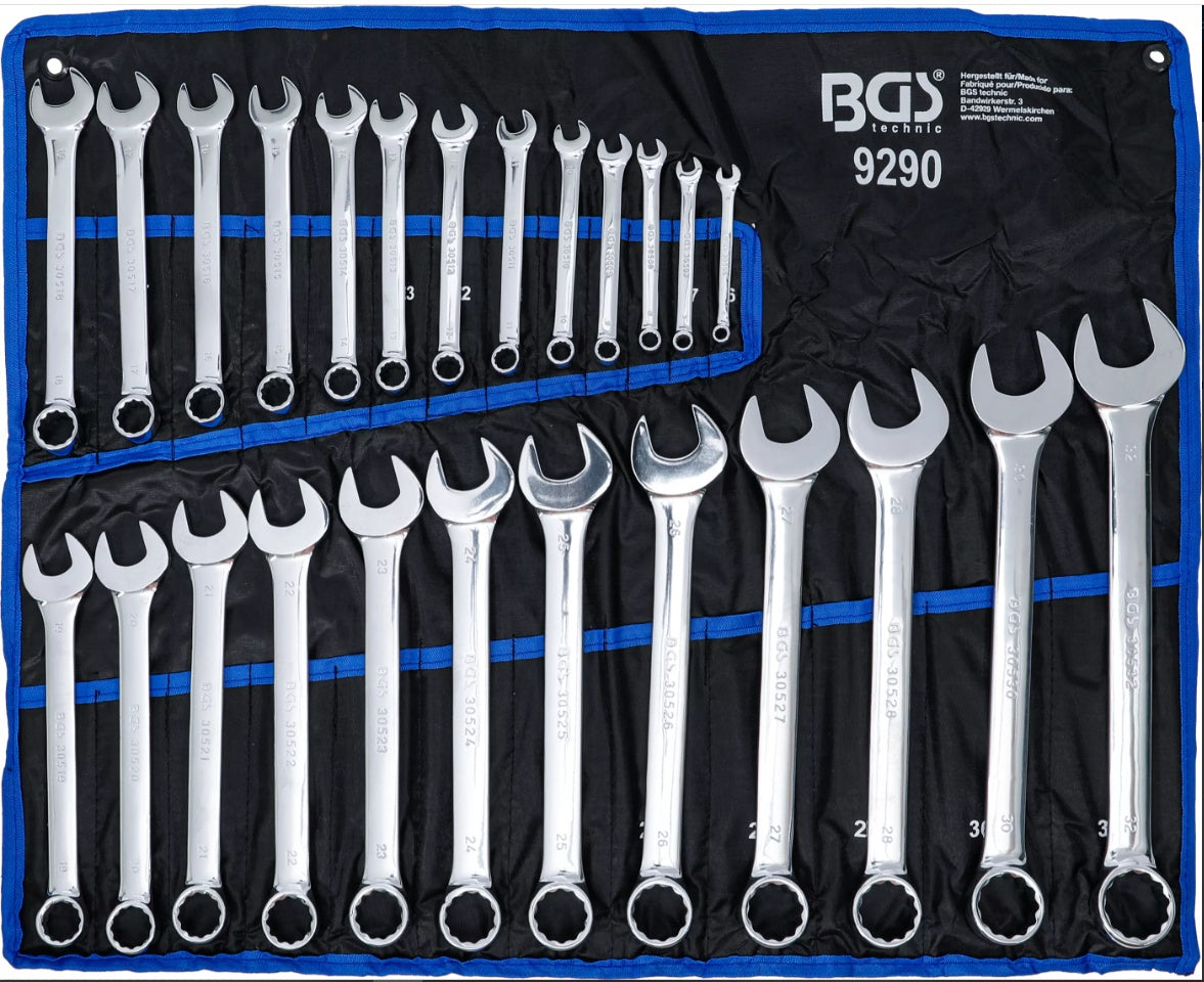 COMBINATION SPANNER SET | 6 - 32 MM | 25 PCS. (9290)