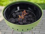 CHARCOAL BBQ, ROUNDED, 54CM GREEN (YG-20303)