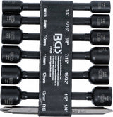 SOCKET SET, HEXAGON | 6.3 MM (1/4") DRIVE | FOR ELECTRIC DRILLS | 1/4 - 1/2", 6 - 13 MM | 14 PCS. (74423)