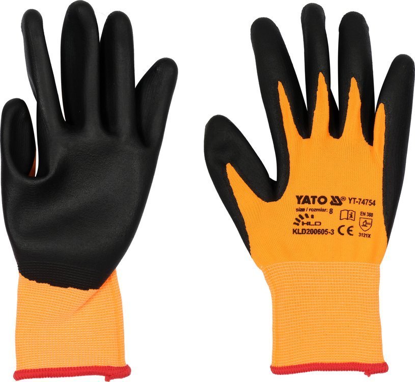 SAFETY GLO. TOUCHSCREEN FING. NITR S. 8 (YT-74754)