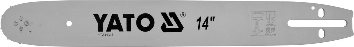 CHAINSAW GUIDE BAR 0,325" / 0,058" 14"E (YT-849311)