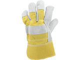 COW SPLIT LEATHER GLOVES S. 10 (74005)