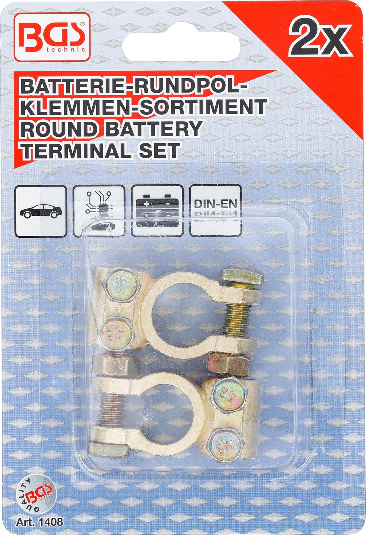 ROUND BATTERY TERMINAL SET (1408)