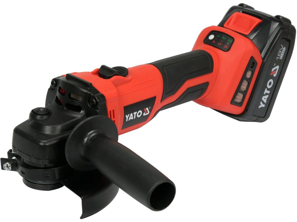 ANGLE GRINDER 18V SPEED ADJ. - 2X 4AH (YT-828295)