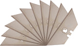 TRAPEZOIDAL BLAD SET | FOR BGS 50611, 50614 | 10 PCS. (50604)