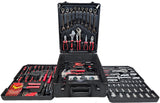 TOOL SET IN ALUMINUM CASE | RATCHETING WRENCHES | WITH WHEELS | 187 PCS. (SK582419)