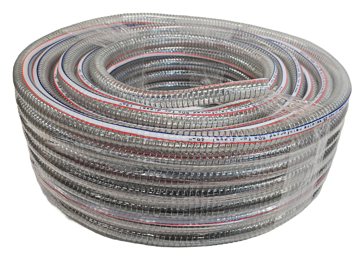 TECHNICAL REINFORCED ARMORED HOSE | 1" | 25 MM | 50 M | FOR DIESEL (SK8150)