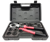PIPE PRESS WITH SET | U+TH+V | 6 T | 12 PCS. (C0061)