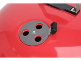 CHARCOAL BBQ, ROUNDED, 54CM RED (YG-20304)