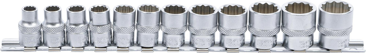 SOCKET SET, 12-POINT | 10 MM (3/8") DRIVE | 8 - 19 MM | 12 PCS. (9105)