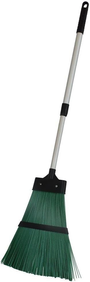 GARDEN BROOM WITH ALUMINUM TELESCOPIC HANDLE (GB25)