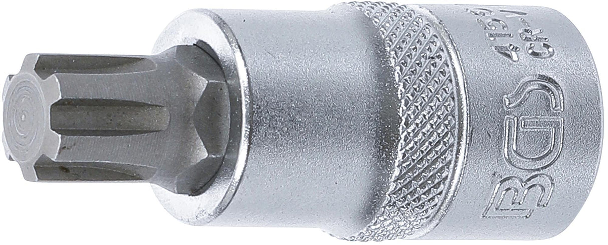 BIT SOCKET | 12.5 MM (1/2") DRIVE |SPLINE (FOR RIBE) M12 (4156)