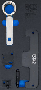 TOOL TRAY 1/3: ENGINE TIMING TOOL SET | FOR VAG / PORSCHE 6 AND 8 CYLINDER (74605)