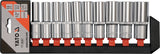 SOCKET SET 1/2" 10PCS (YT-38861)