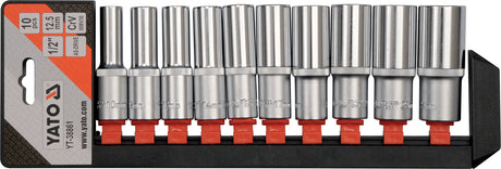 SOCKET SET 1/2" 10PCS (YT-38861)