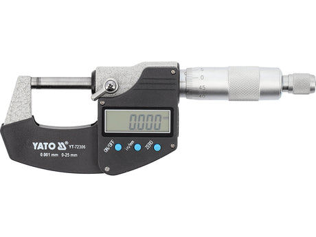 DIGITAL OUTSIDE MICROMETER 0-25MM / 0.001MM (YT-72306)
