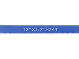 HACKSAW BLADE FOR STEEL 12PCS BLUE (27520)