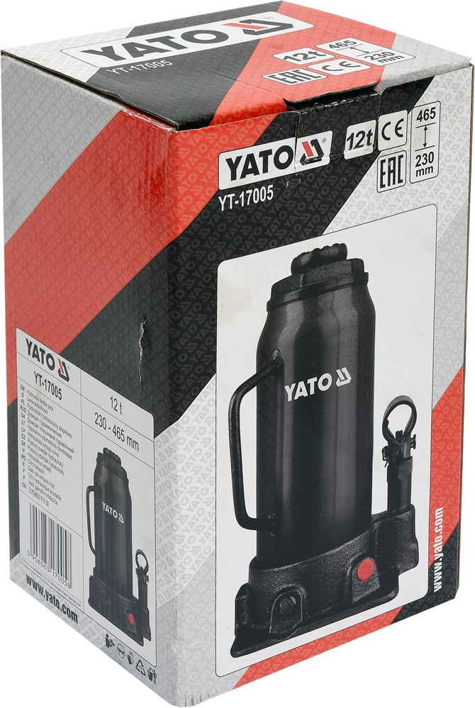 HYDRAULIC BOTTLE JACK 12T (YT-17005)