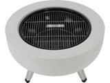 STEEL FIRE PIT 3IN1 WITH GRID 43.5CM (99718)