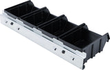 VISUAL STORAGE BOX SET | WITH SUSPENSION RAIL | FOR STORAGE SYSTEM COMBINATION | 4 PCS. (80195)