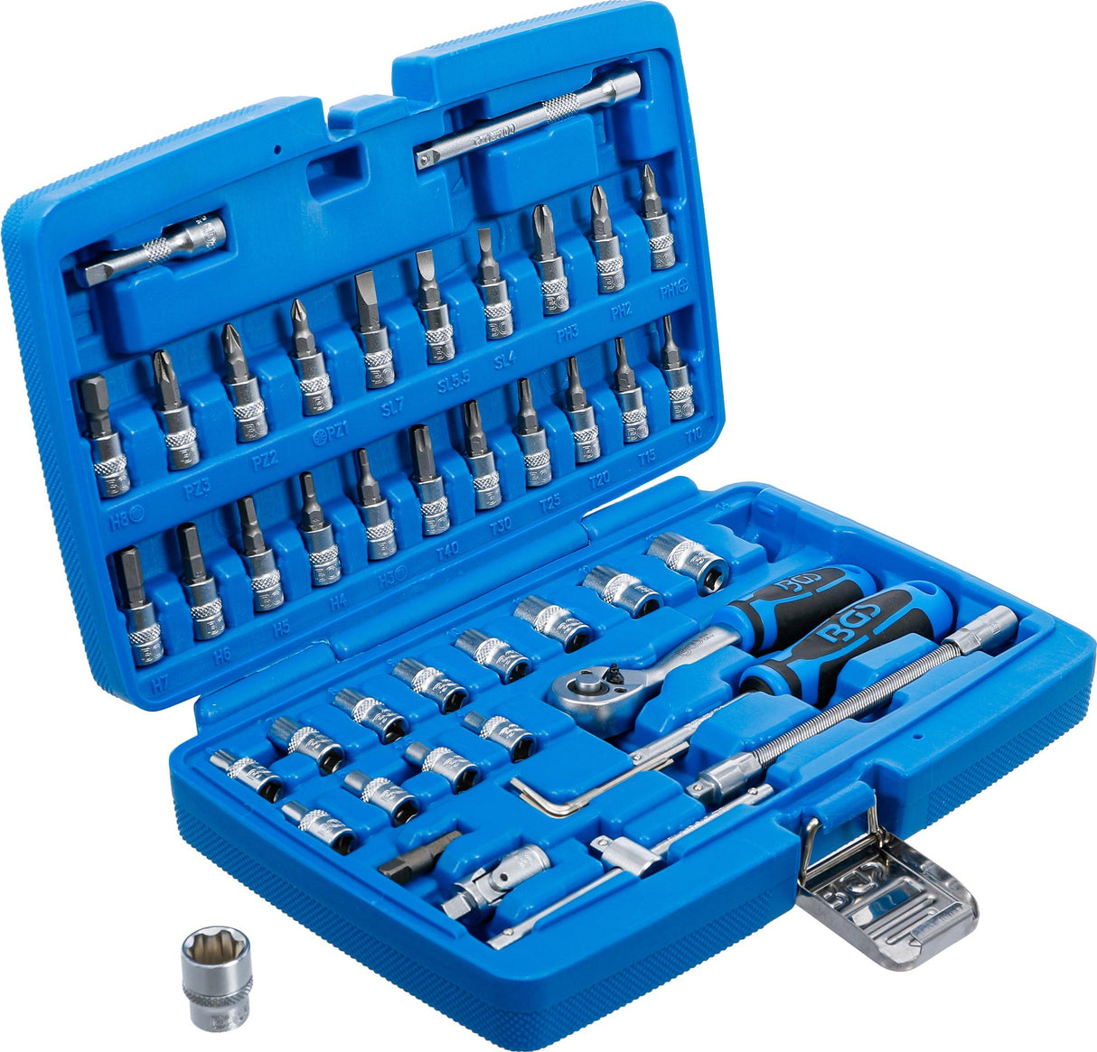 SOCKET SET | 6.3 MM (1/4") DRIVE | 46 PCS. (2145)