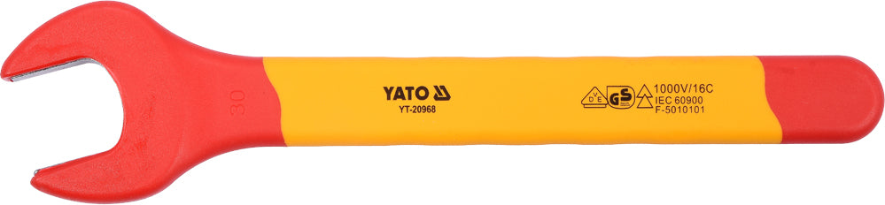 INSULATED OPEN END WRENCH 30MM VDE (YT-20968)