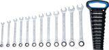 OPEN END RATCHET AND RATCHET RING WRENCH SET | 8 - 19 MM | 12 PCS. (6545)