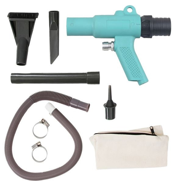 SUCTION AND AIR BLOW GUN | REVERSIBLE | 9 PCS. (ABG002)