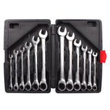 RATCHET WRENCH SET | PLASTIC BOX | 8-19 MM | 12 PCS. (SK5010)