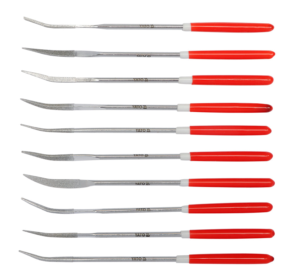 DIAMOND NEEDLE FILE SET 10PCS  3X140X30 (YT-6146)