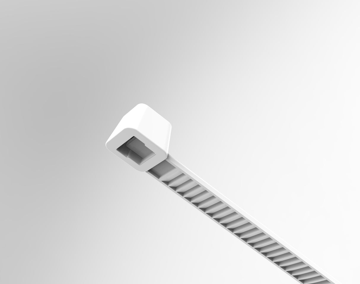 CABLE TIES 75X2.4MM 100PCS /WHITE/ (73881)