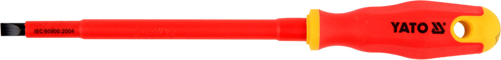 INSULATED SCREWDRIVER 1000V  8X75MM (YT-2820)