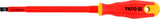 INSULATED SCREWDRIVER 1000V  8X75MM (YT-2820)