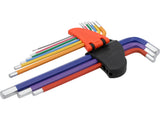 9PCS EXTRA LONG HEX KEY SET 1.5-10MM (YT-05634)
