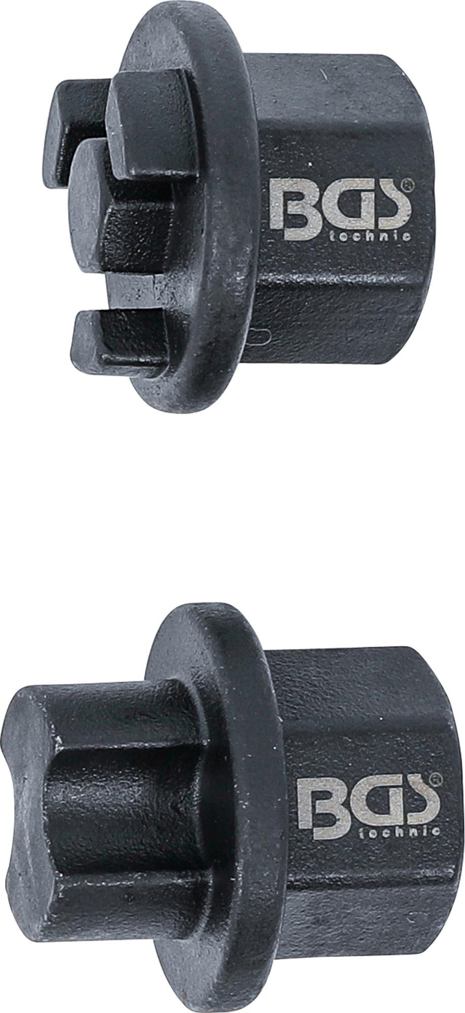OIL DRAIN PLUG WRENCH SET | FOR DAF, MAN, VOLVO, SCANIA, NEOPLAN | 2 PCS. (70984)