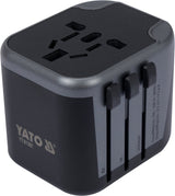 TRAVEL ADAPTER UNIV. 2XUSB 12W (YT-81301)