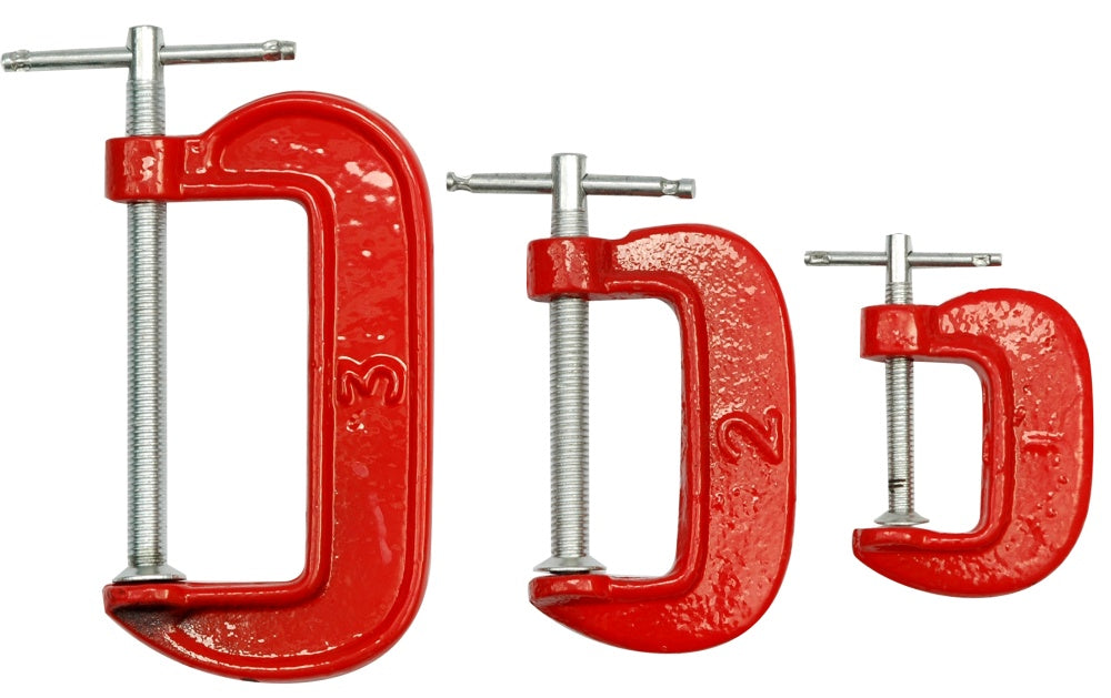 C-CLAMP SET 25, 50, 75MM (38830)