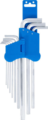 SPECIAL L-TYPE WRENCH SET | INTERNAL HEXAGON 1.5 - 10 MM | 9 PCS. (8512)