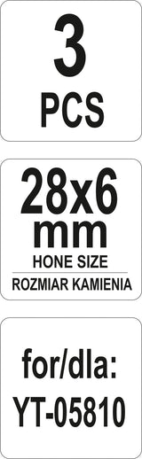 REPLACEABLE STONES 1-1/8" (YT-05815)