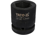 IMPACT SOCKET 1"X33MM (YT-1188)