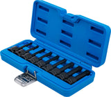 IMPACT BIT SOCKET SET | 12.5 MM (1/2") DRIVE | SPLINE (FOR RIBE) M5 - M14 | 9 PCS. (5483)