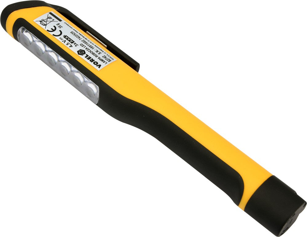 PEN-TYPE FLASHLIGHT | 6 SMD + 1 LED | 80LM (82742)